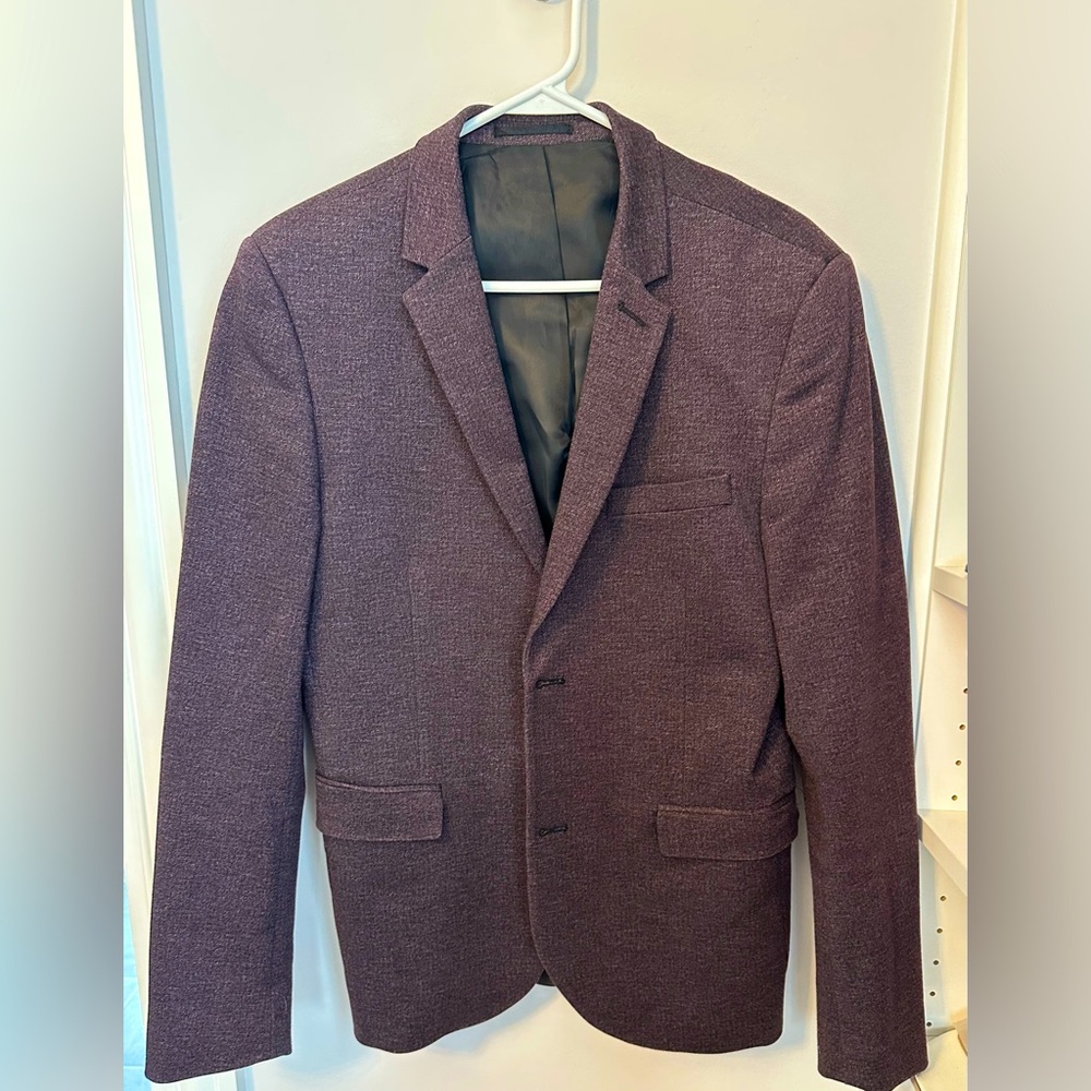 Top Man Oxblood Blazer